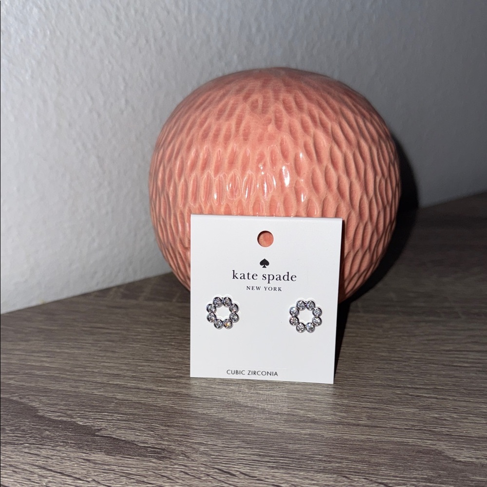 Kate Spade Silver Full Circle Studs